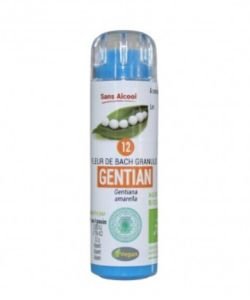 Gentiane - Gentian (n°12) SANS ALCOOL BIO, 130 granules